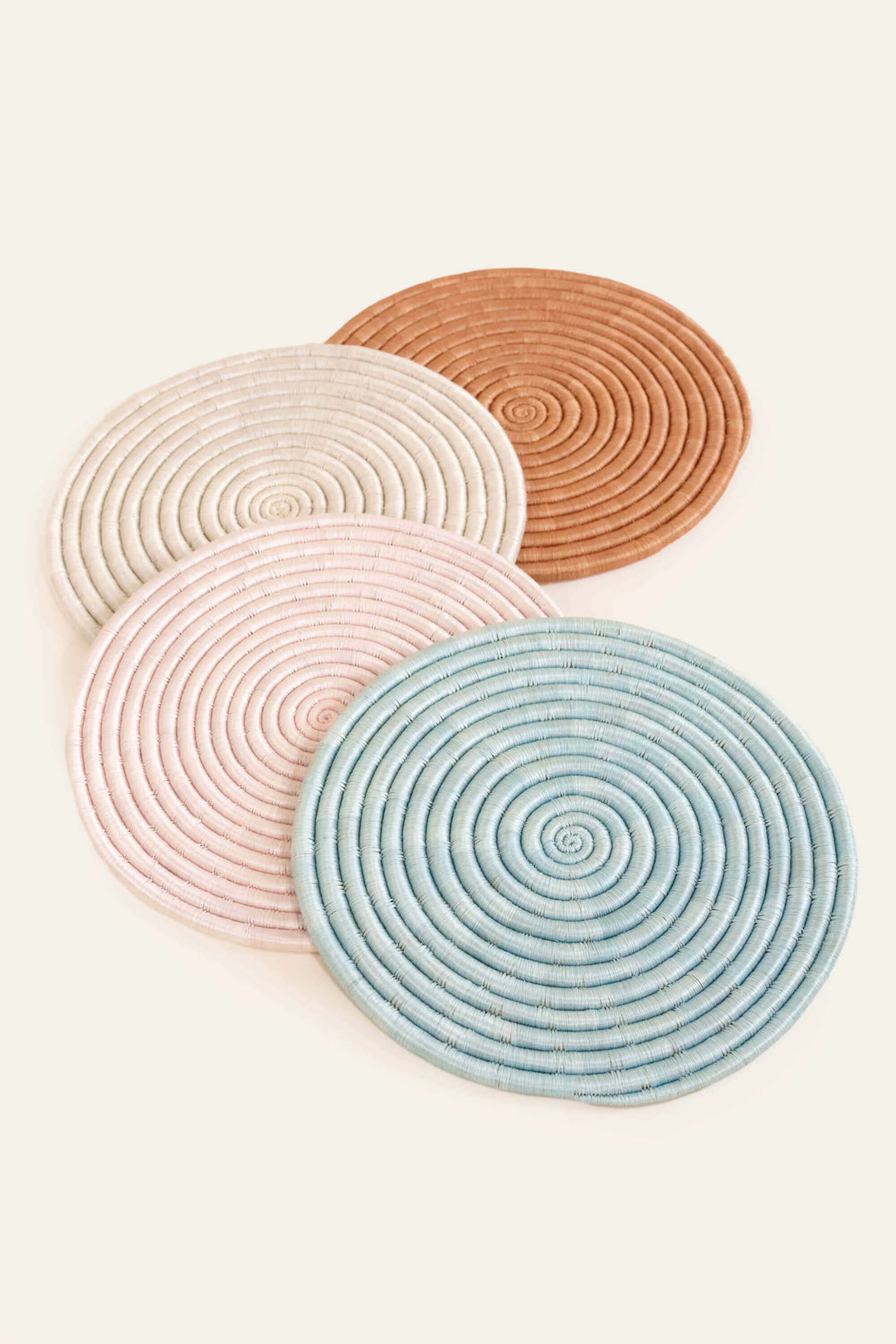 White Sisal Woven Placemat