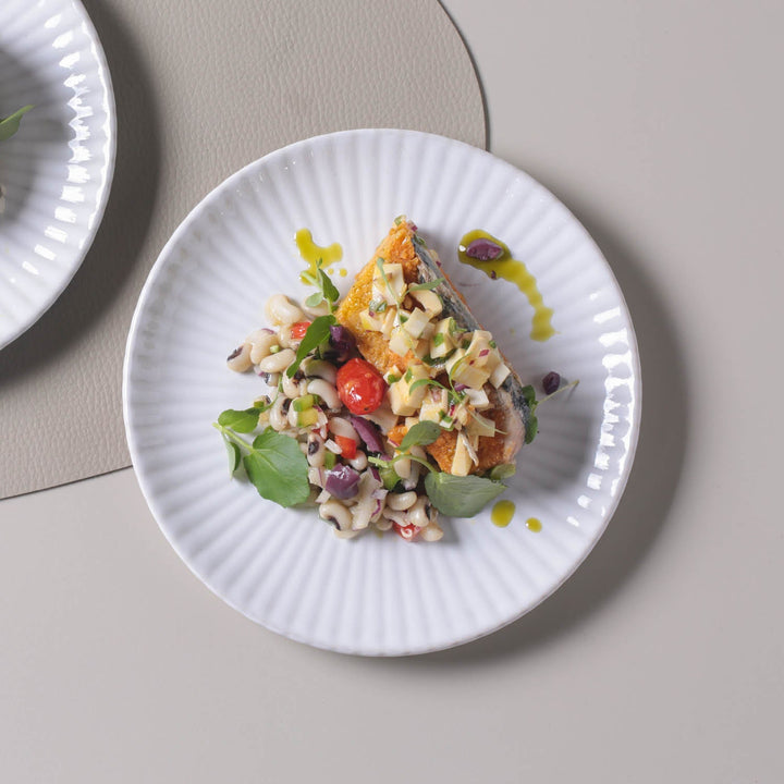 Non-Toxic Porcelain Dessert Dinnerware Set, 6 Ct.