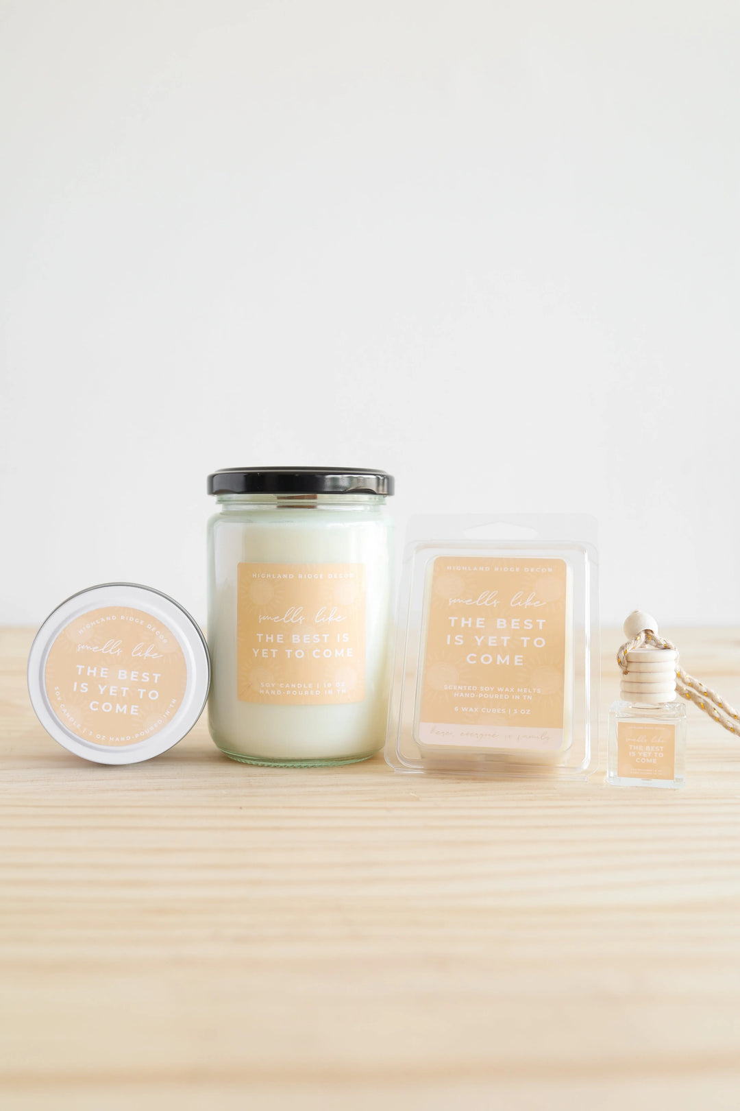 Citrus Wooden Wick Soy Candle