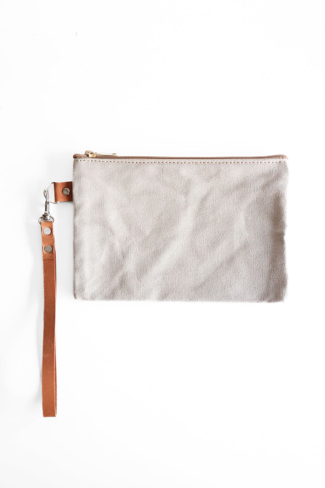 Handcrafted Canvas Clutch Bag, 9" x 6", Fair Trade