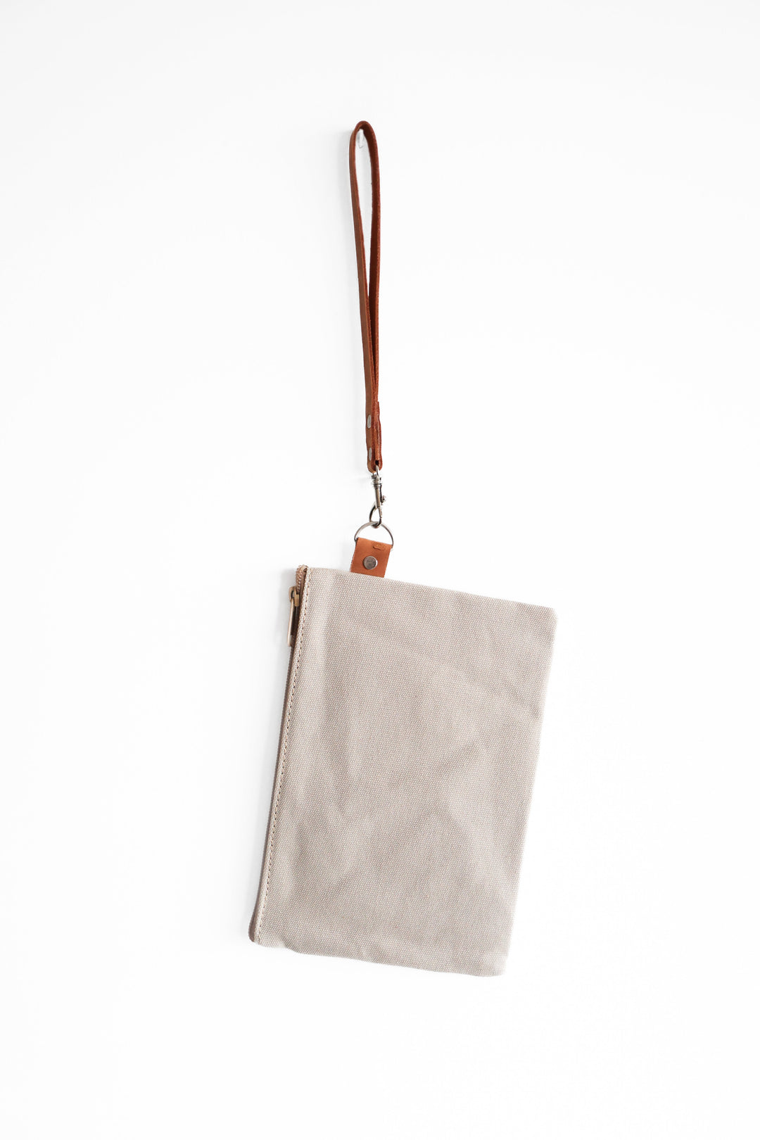 Handcrafted Canvas Clutch Bag, 9" x 6", Fair Trade