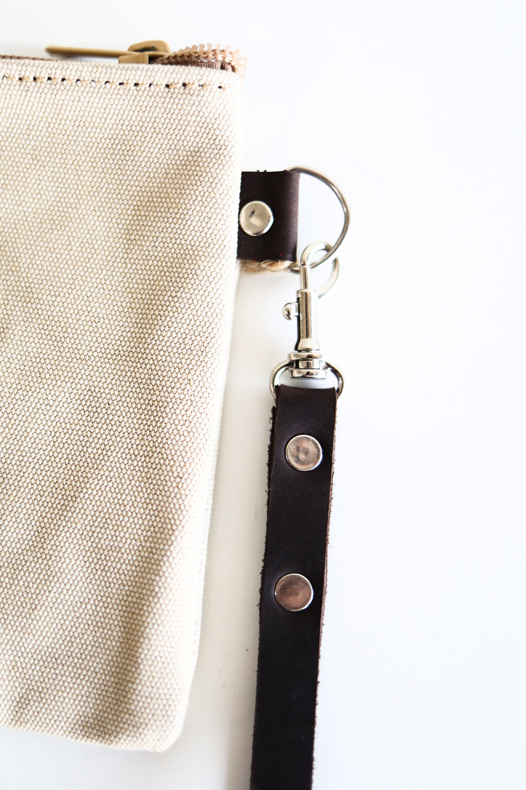 Handcrafted Canvas Clutch Bag, 9" x 6", Fair Trade