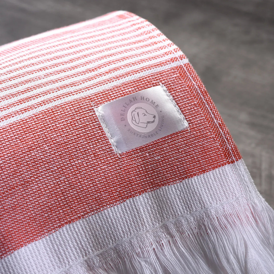 Organic 400 GSM Turkish Cotton Beach Towel