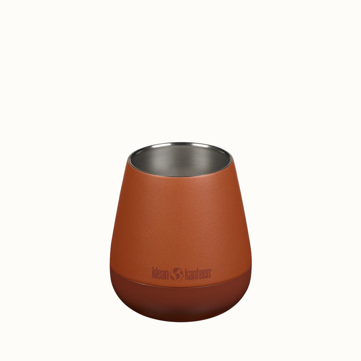 Vacuum-Insulated Recycled Steel Wine Tumbler, 10 oz.