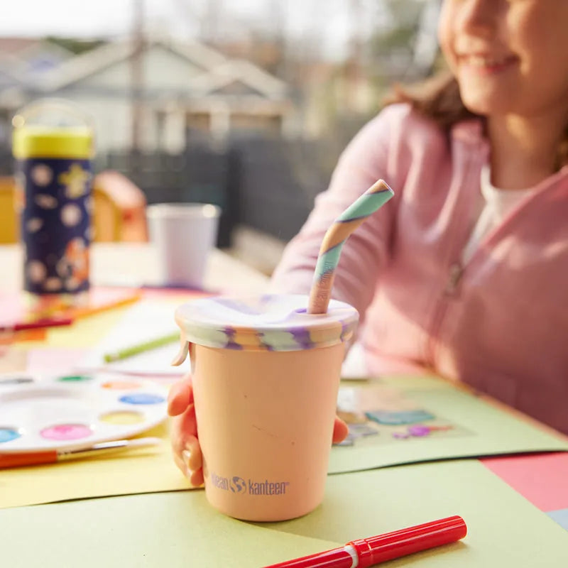 Kids Stainless Steel Straw Cup