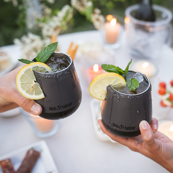 Vacuum-Insulated Recycled Steel Wine Tumbler, 10 oz.