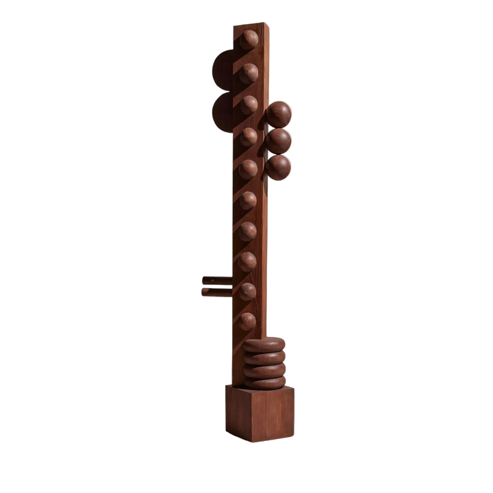 Nunca Pine Wood Home Sculpture