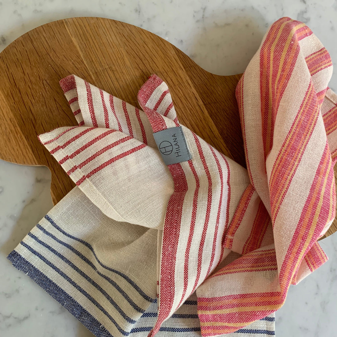 Recycled Cotton Mediterranean Table Linen Set, 13 Ct.