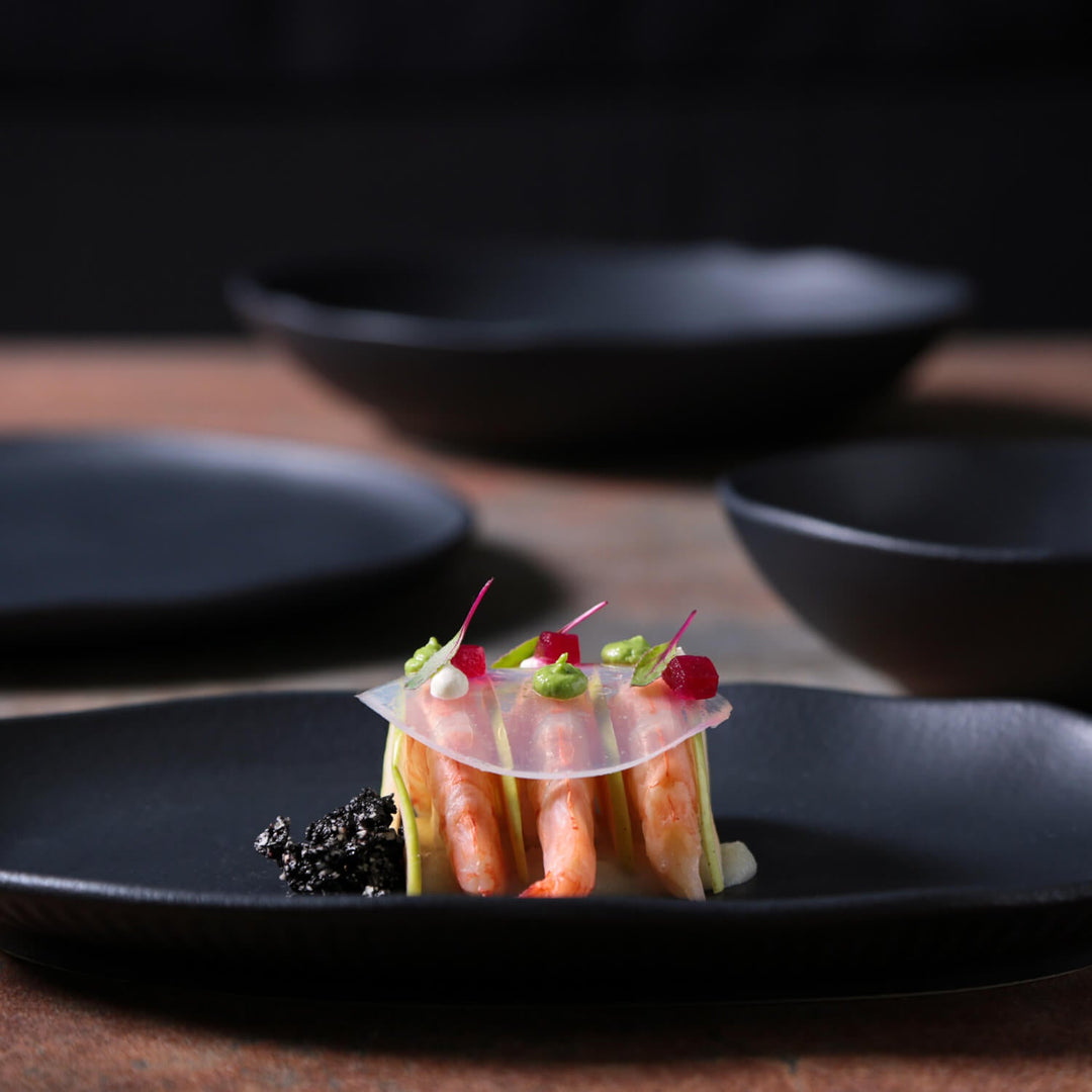 Non-Toxic Porcelain Oval Serveware Platters, 4 Ct.
