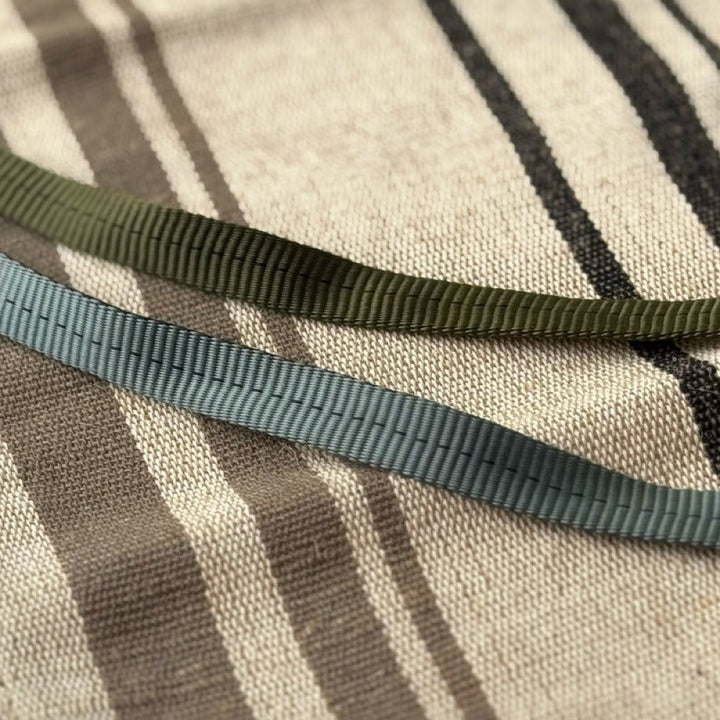 Biodegradable Cotton Jute Stripe Apron 25" x 39"