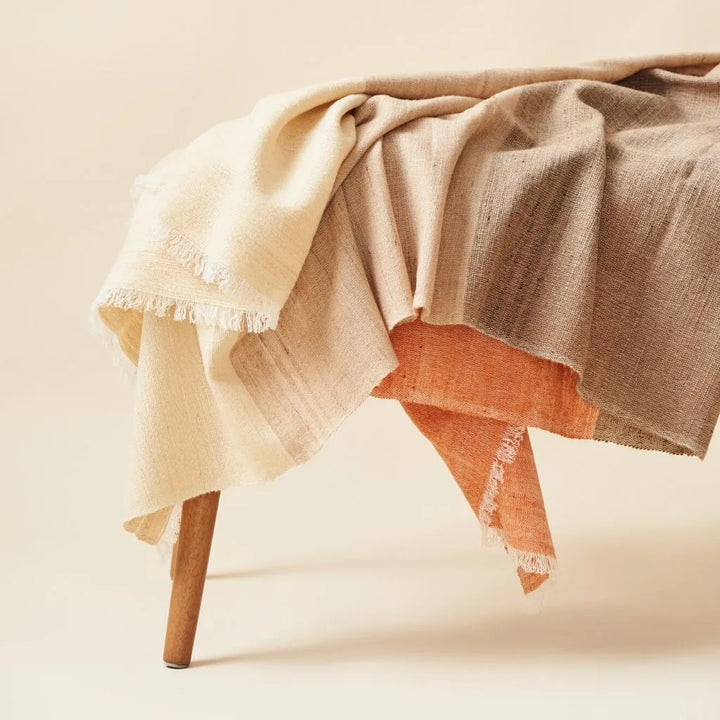 Chestnut Merino Throw Blanket