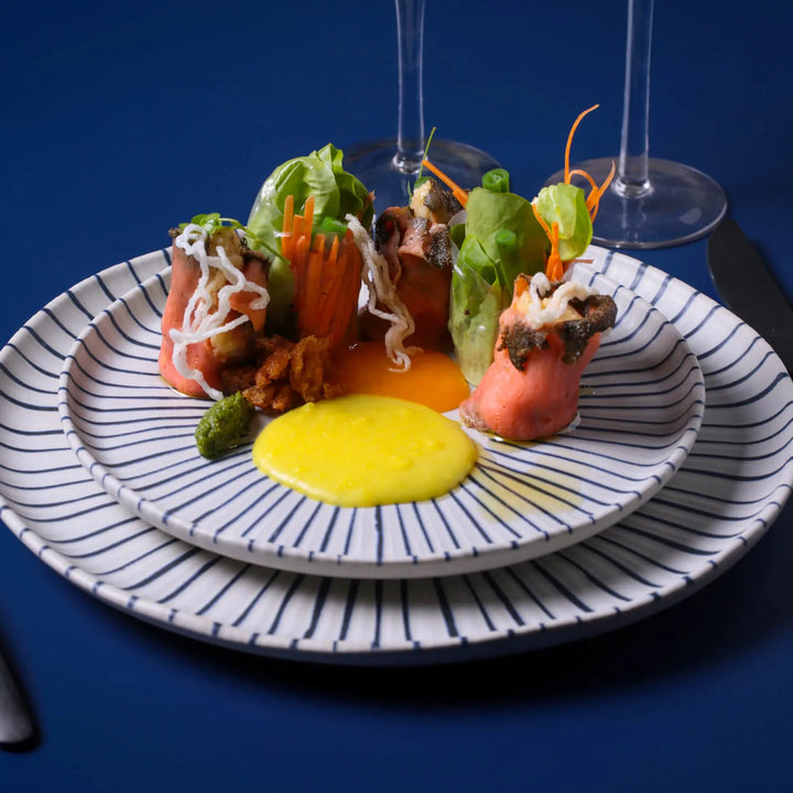 Porcelain Dessert Dinnerware Set