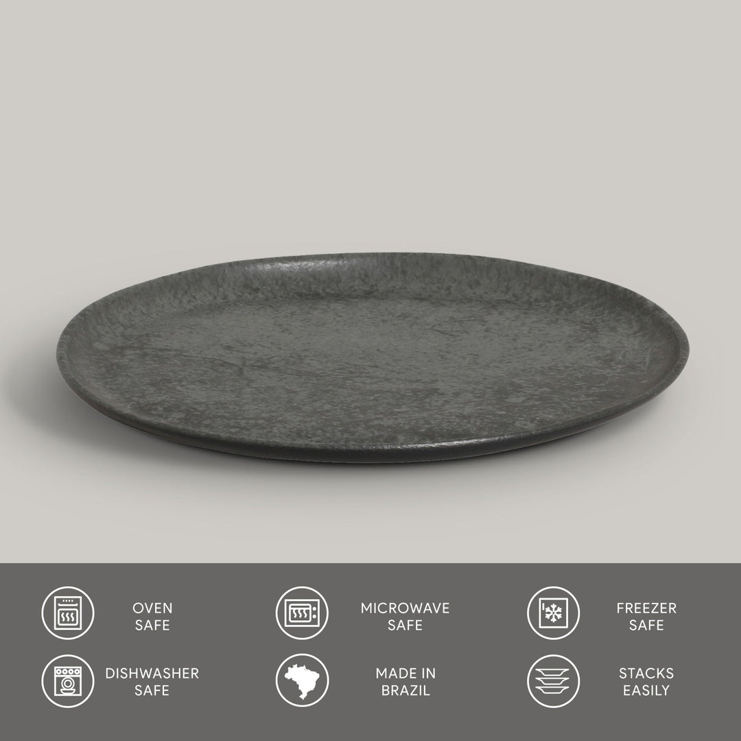 Non-Toxic Porcelain Dessert Dinnerware Set, 6 Ct.