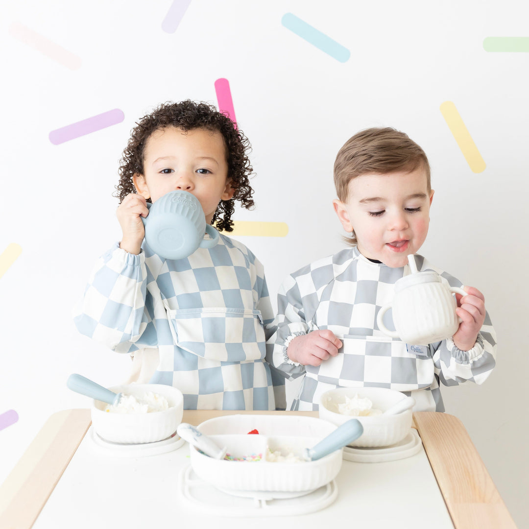Non-Toxic Silicone Toddler Sippy Cup with Handles, 7 oz.