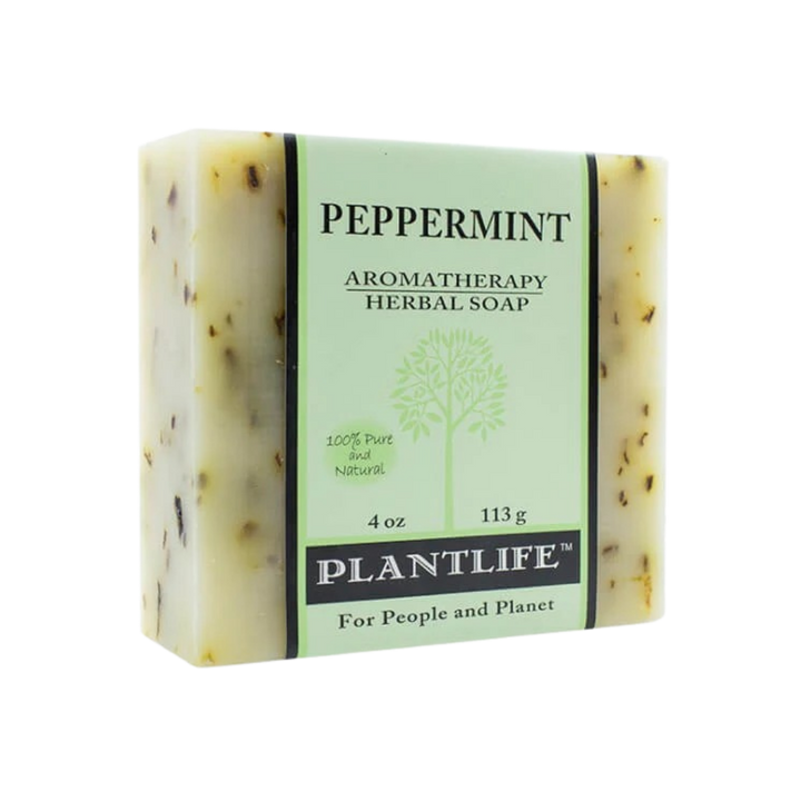 Handcrafted Peppermint Essential Oil Bar Soap
