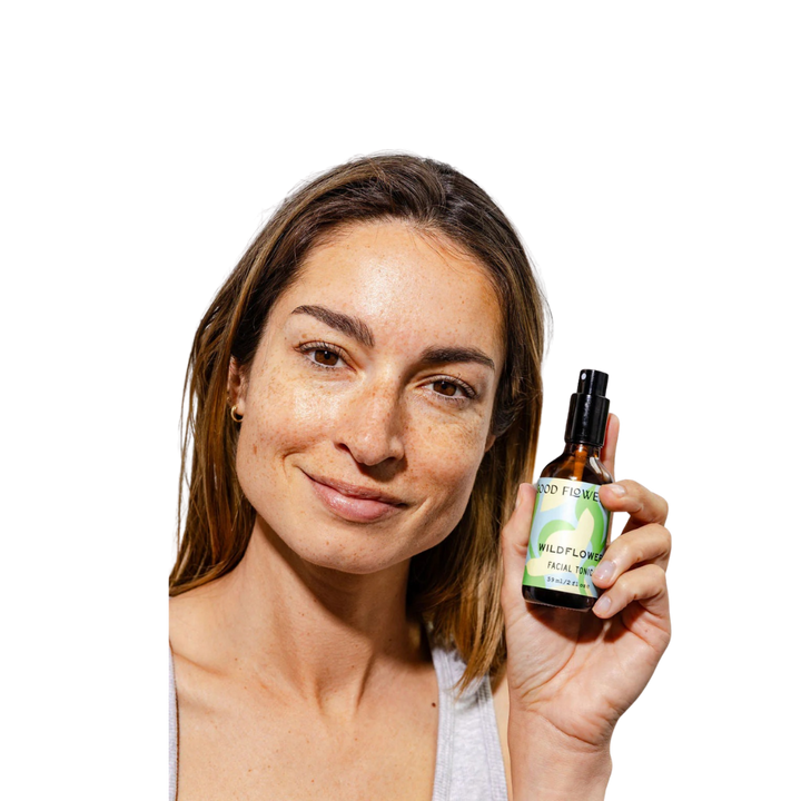 Organic Wildflower Facial Tonic Mist, 2 oz.