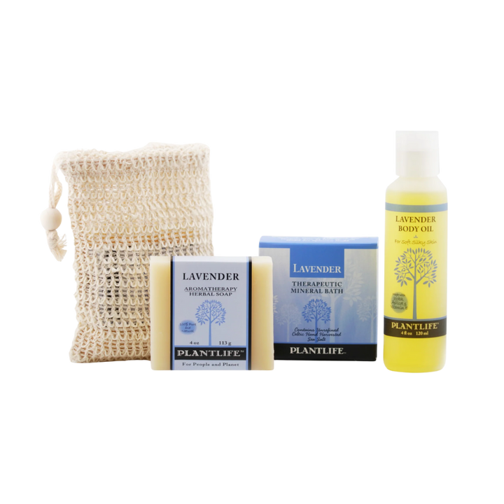 Organic Plant-Based Body Care Gift Set, 4 Ct.