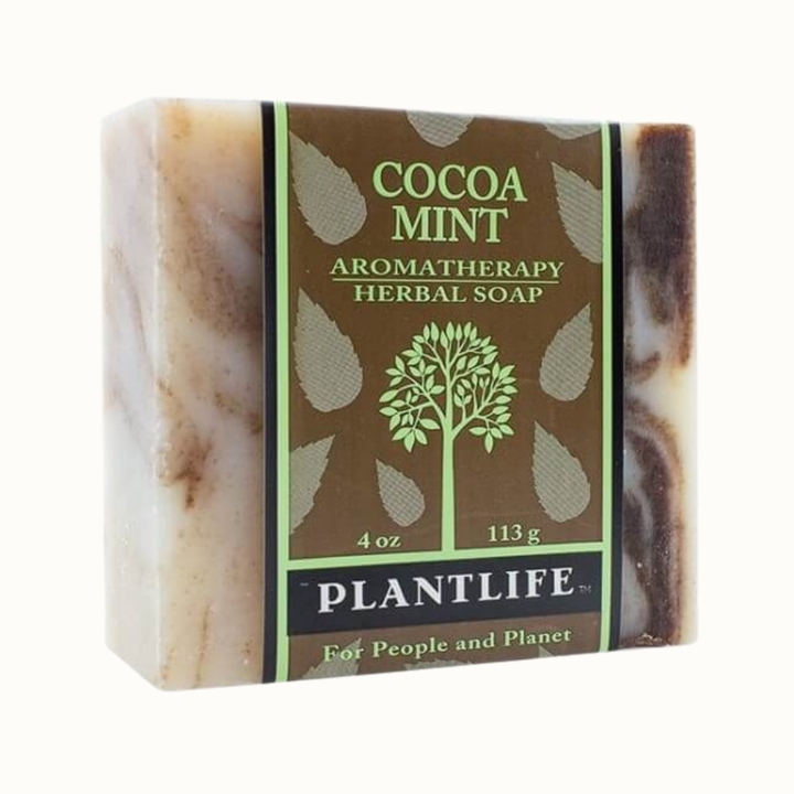 Plant-Based Cocoa Mint Moisturizing Bar Soap