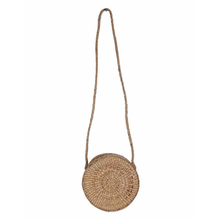 Handwoven Water Hyacinth Shoulder Bag