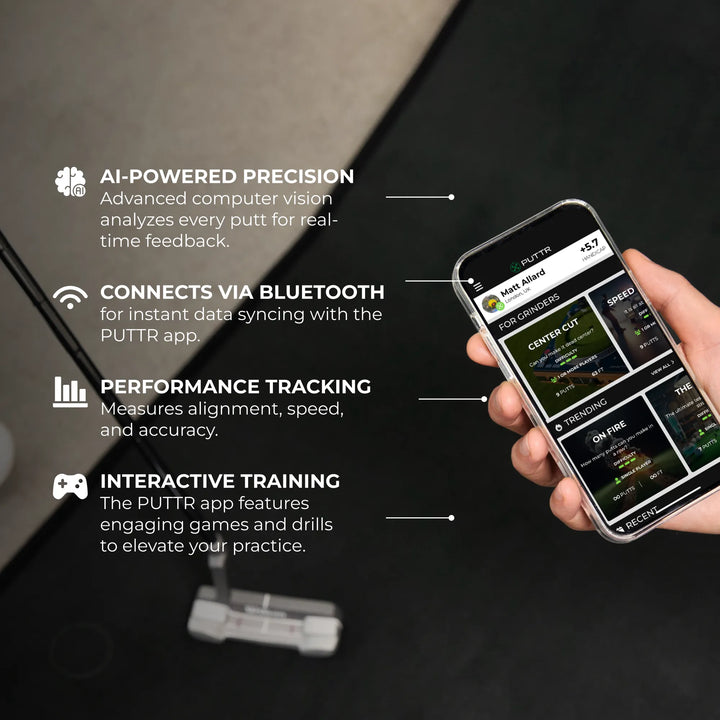 AI-Powered Smart Putting Green Fitness Mat