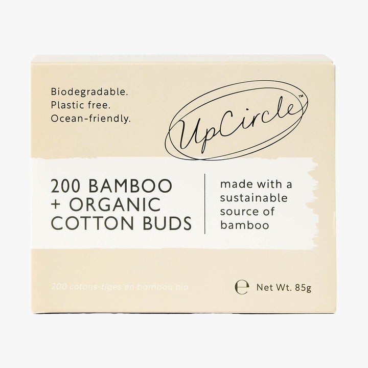 Organic Bamboo Cotton Buds, 200 Ct.