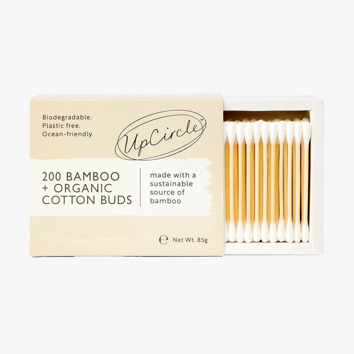 Organic Bamboo Cotton Buds, 200 Ct.