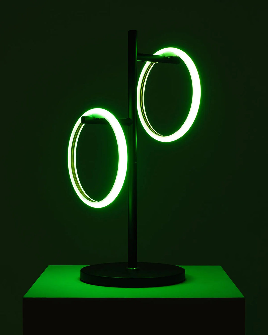 Saturn RGB Dual Ring Table Lamp