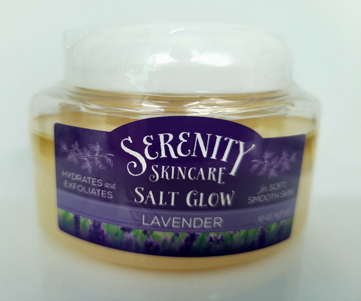 Handcrafted Lavender Sea Salt Exfoliating Body Scrub