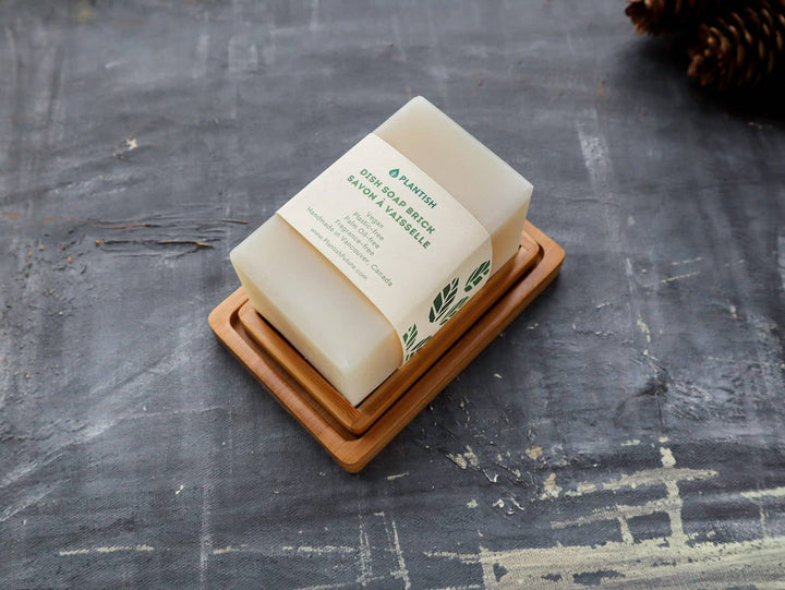 Handcrafted Biodegradable Dish Soap Bar, 8 oz.