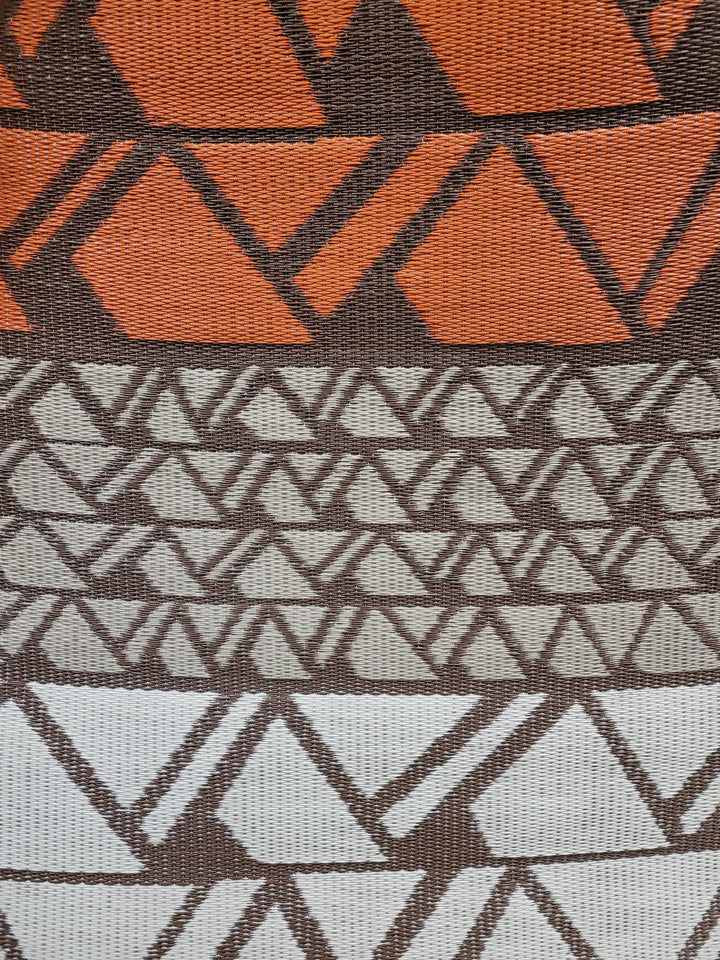 Recycled PET UV-Proof Zig Zag Outdoor Mat