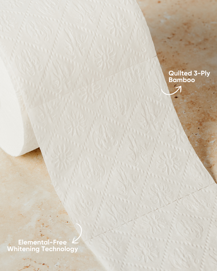 Biodegradable Bamboo 3-Ply Toilet Paper, 36 Ct.