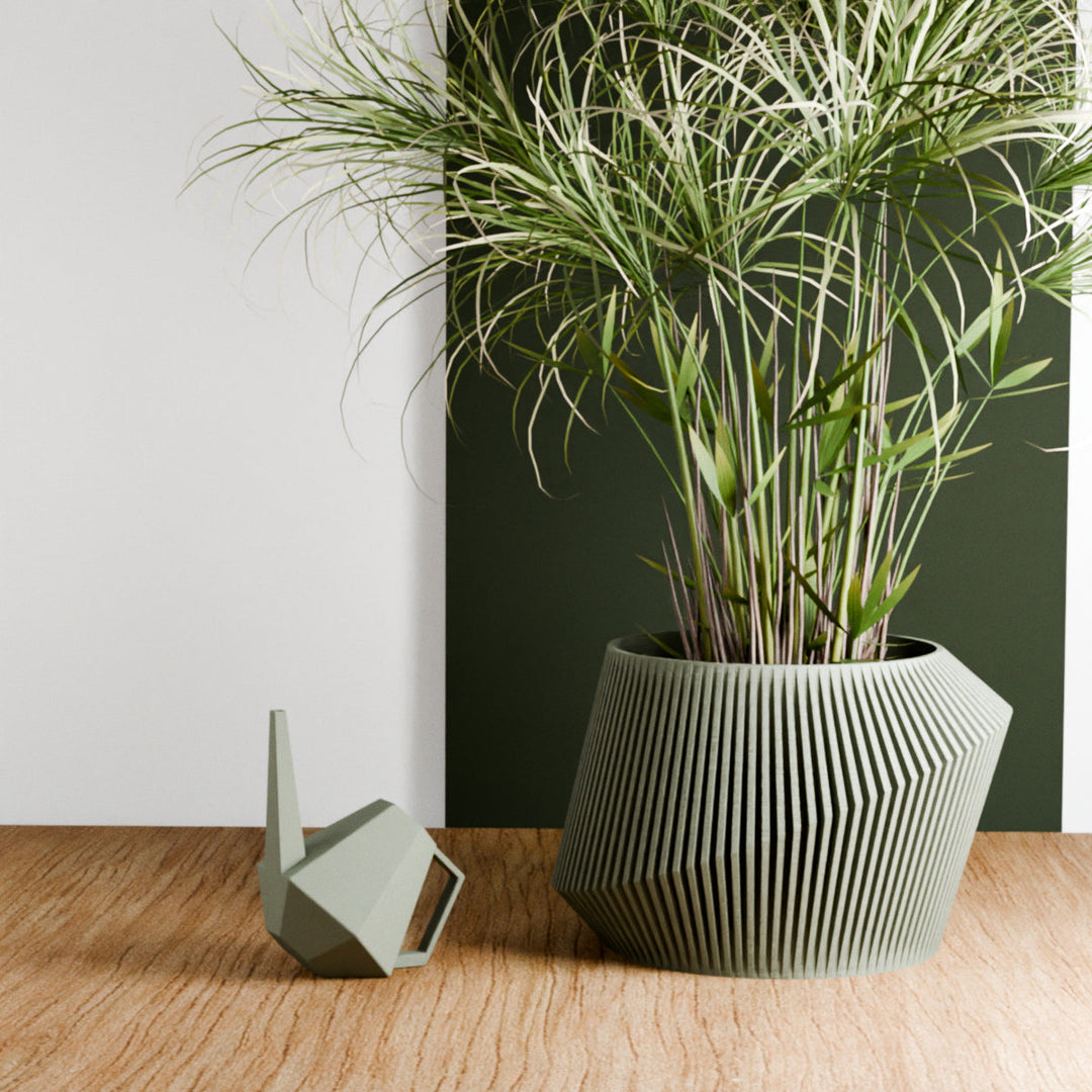 Biodegradable Plant-Based Bioplastic Urban Planter