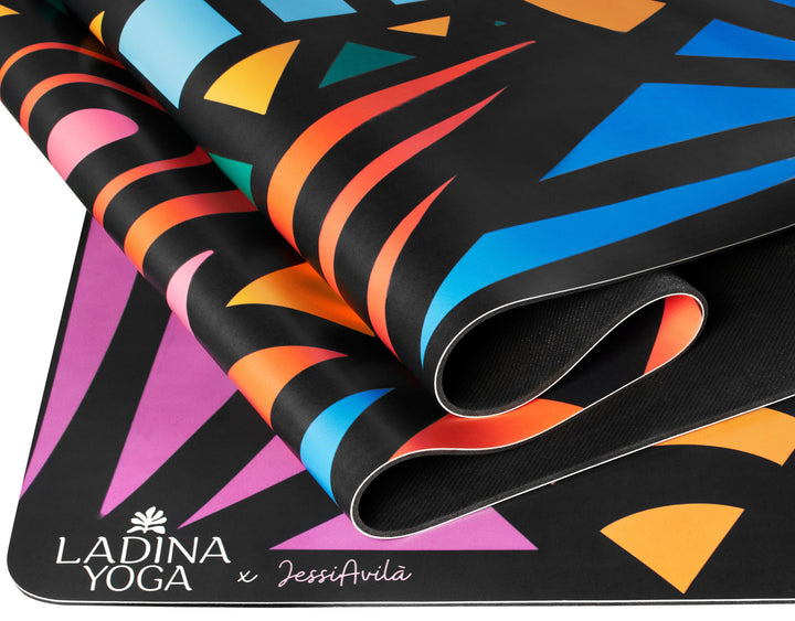 Fair Trade Artist Collab Grip Yoga Mat, 72" x 27"