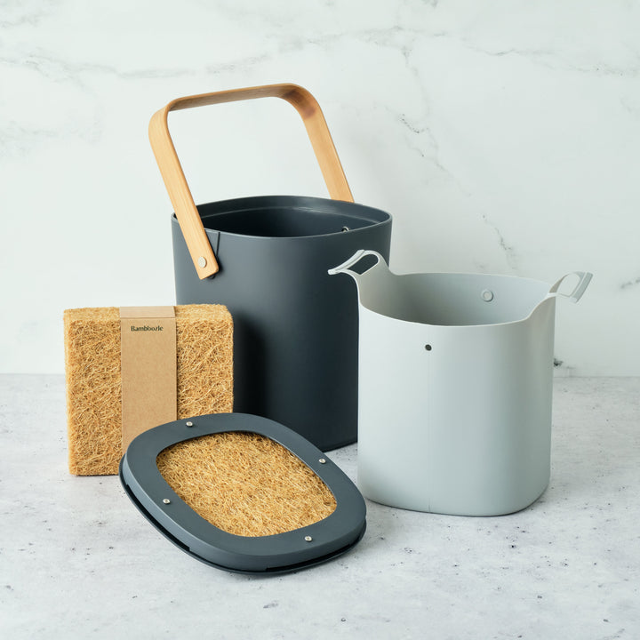 Plant-Based Indoor Composting Starter Kit, 7 Ct.