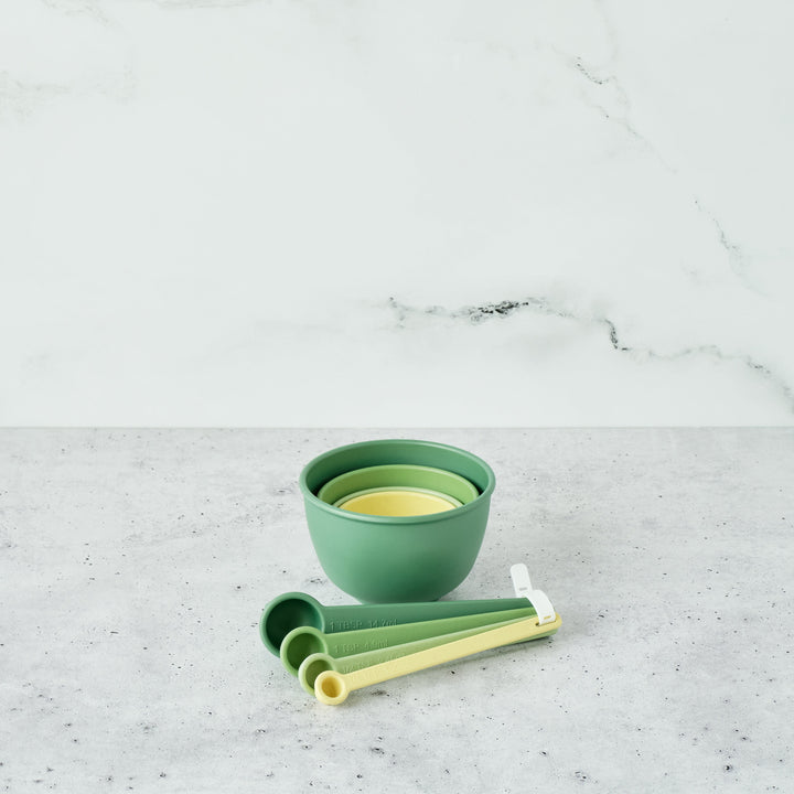 Biodegradable Plant-Based Measuring Cup &amp; Spoon Set, 8 Ct.