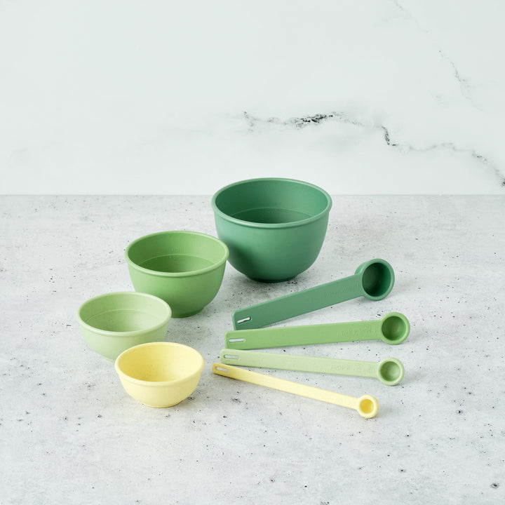 Biodegradable Plant-Based Measuring Cup &amp; Spoon Set, 8 Ct.