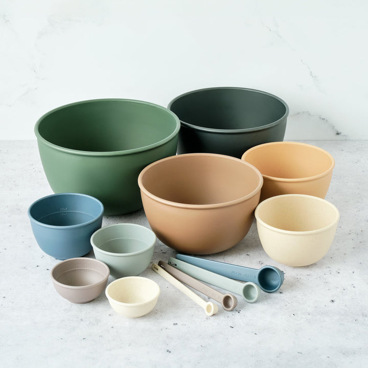 Plant-Based Mixing Bowl &amp; Measuring Set, 13 Ct.