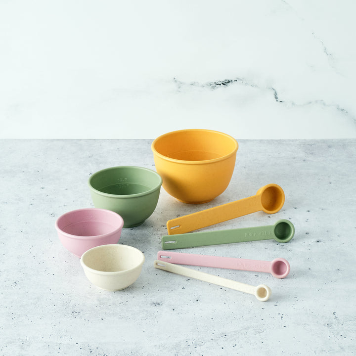 Biodegradable Plant-Based Measuring Cup &amp; Spoon Set, 8 Ct.