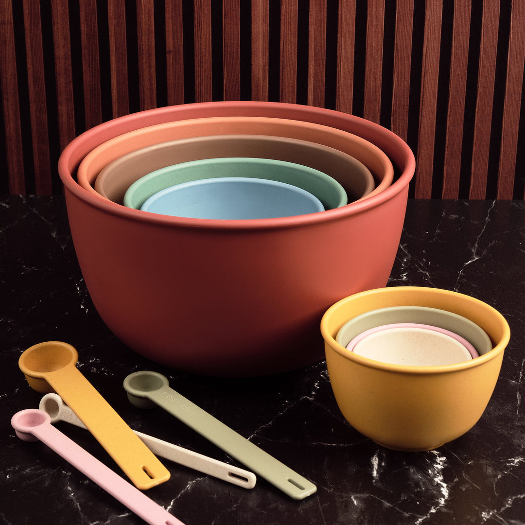 Plant-Based Mixing Bowl &amp; Measuring Set, 13 Ct.