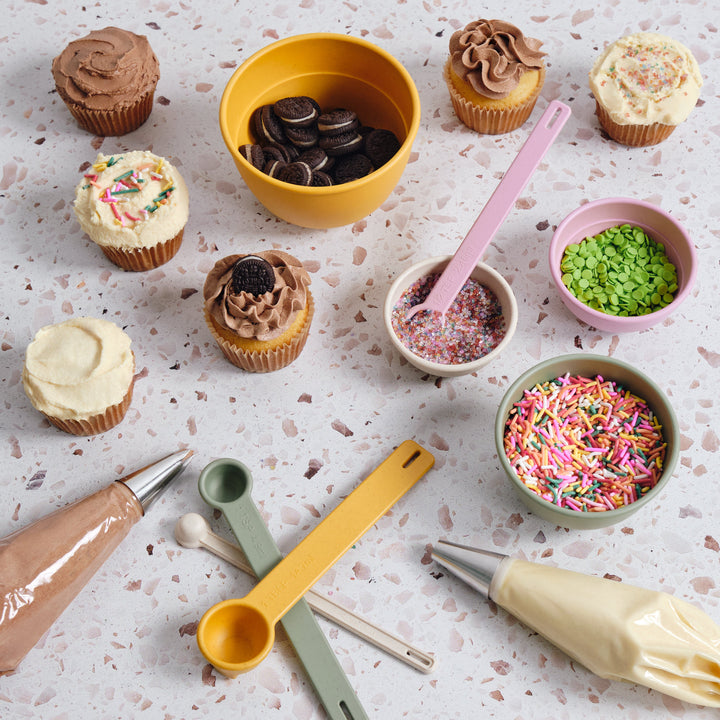 Biodegradable Plant-Based Measuring Cup &amp; Spoon Set, 8 Ct.