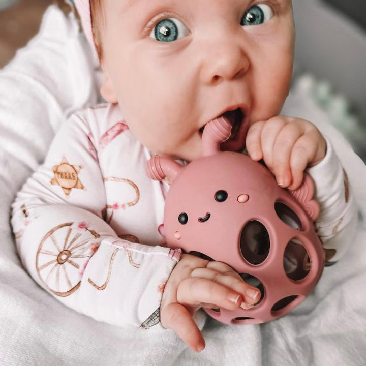 Non-Toxic Food-Grade Silicone Honey Bee Baby Teether