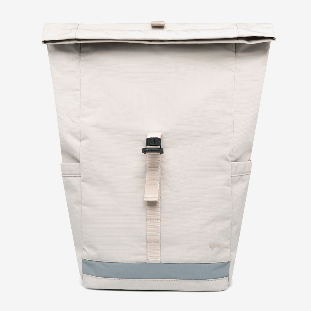 Vegan RPET Roll Backpack, Fossil