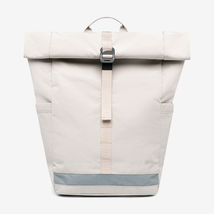 Vegan RPET Roll Backpack, Fossil