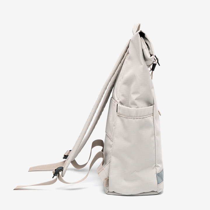 Vegan RPET Roll Backpack, Fossil