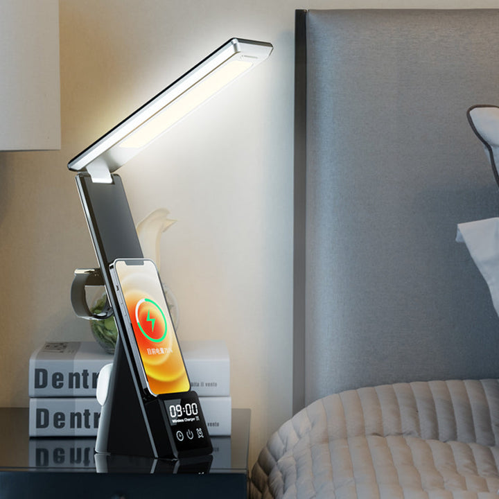 Smart LED Desk Lamp with 10W Wireless Charger, 7-in-1