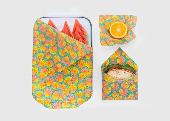 Organic Beeswax Cotton Food Wrap Roll, 13.5" x 42"