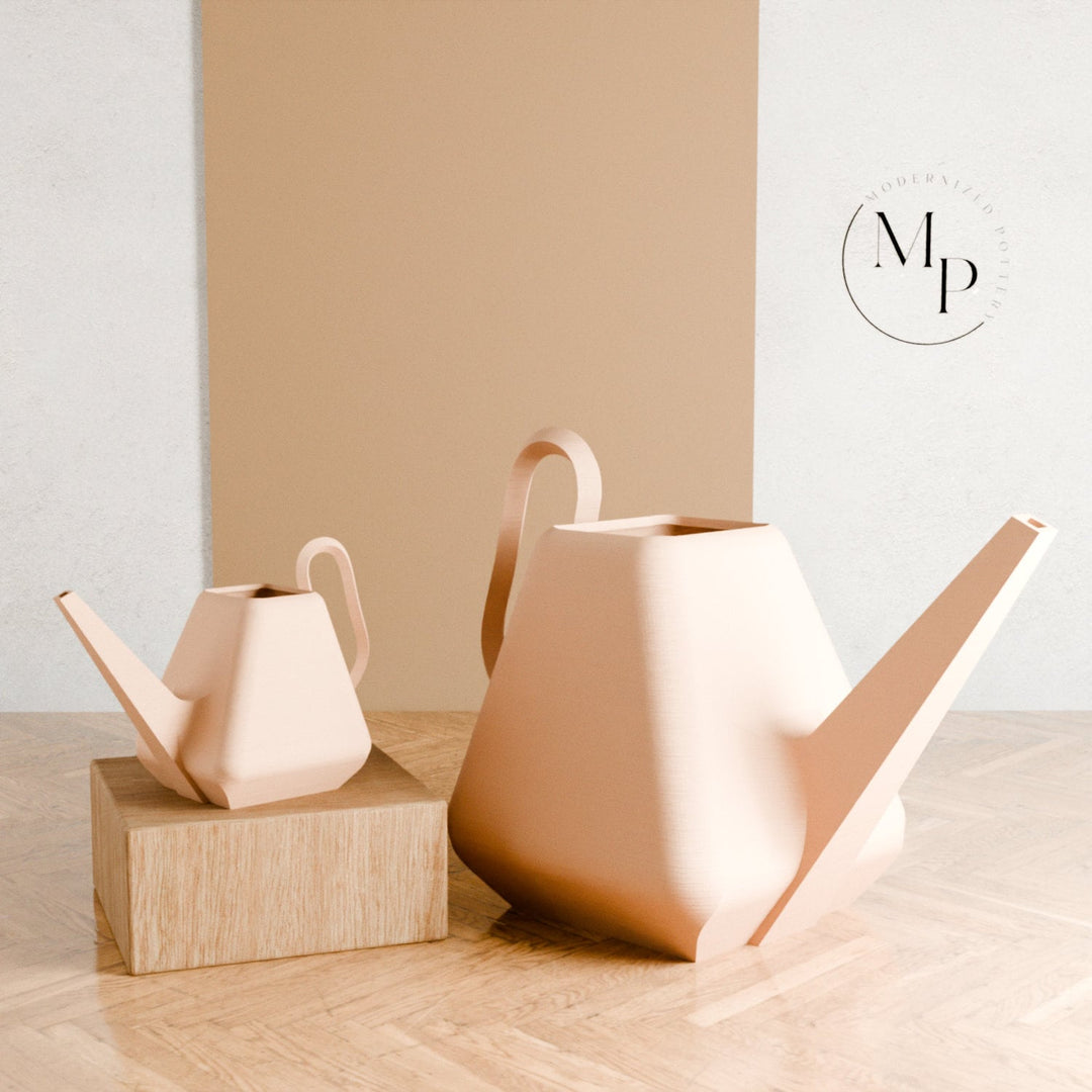 Organic Corn Bioplastic &amp; Wood Fiber Watering Can