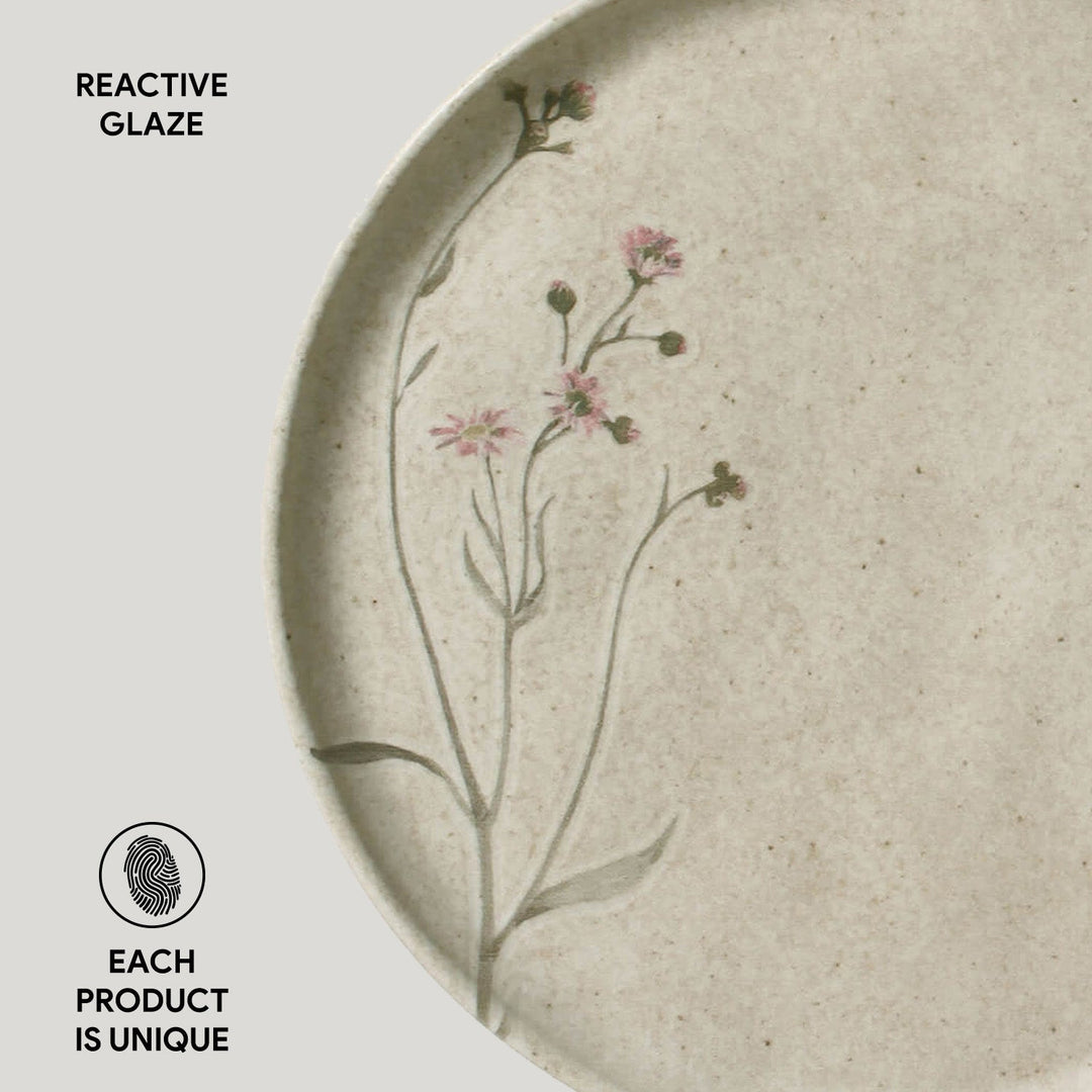 Non-Toxic Porcelain Dessert Dinnerware Set, 6 Ct.