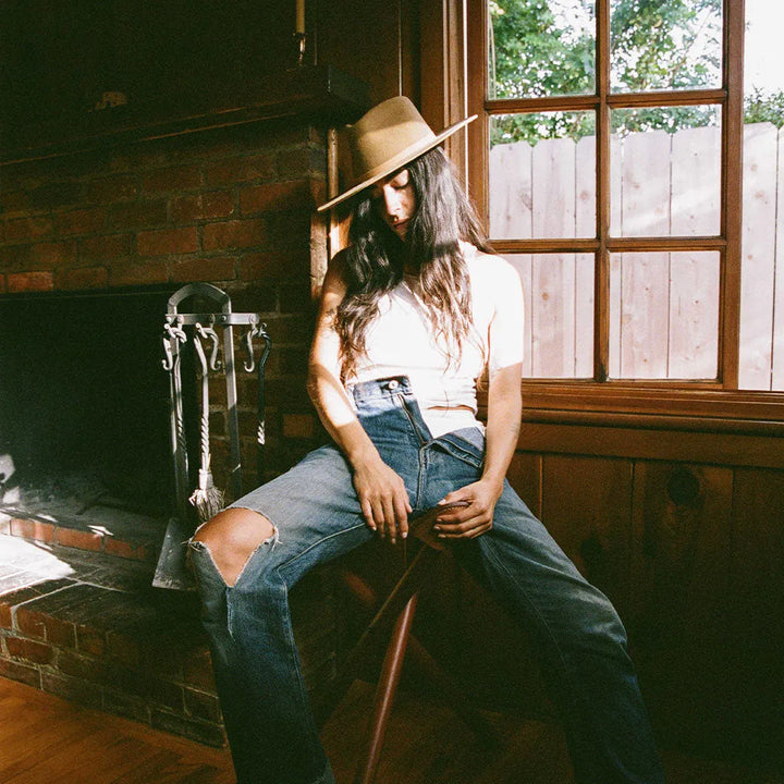 Wool Wide-Brim Rancher Hat Acorn
