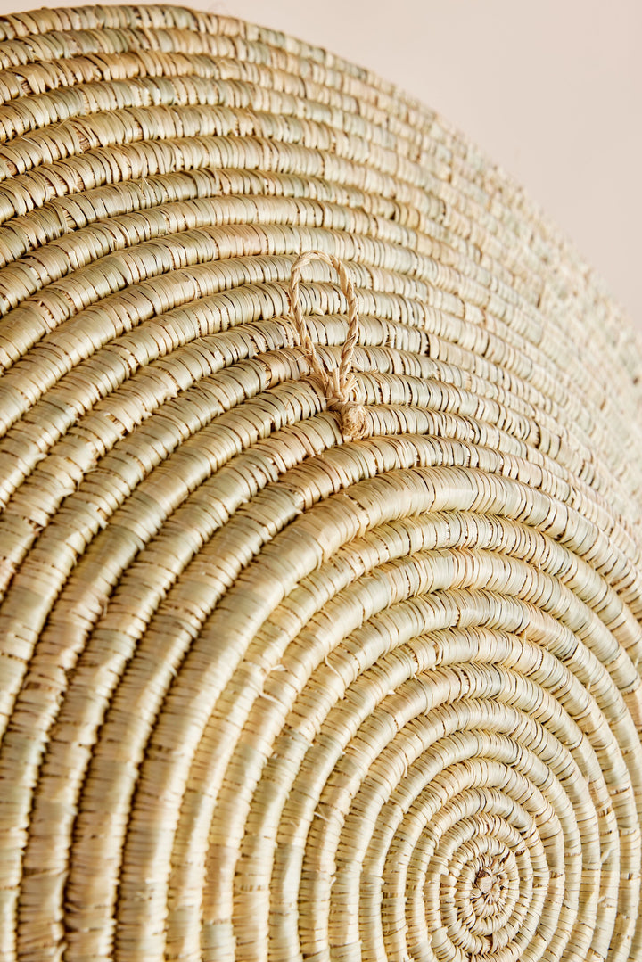 Upcycled Banana Bark Handwoven Wall Basket